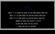 Tank! for IBM PC/Compatibles - Game introduction.