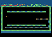 Nerm of Bemer for Atari 8-bit - Additional walls are added to make the game more challenging.