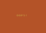 Nerm of Bemer for Atari 8-bit - Oops! I hit a wall...