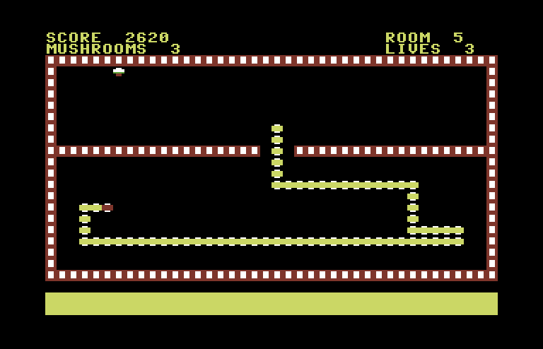 Nerm of Bemer Commodore 64 Screenshot: Room 5 start.