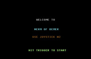 Nerm of Bemer for Commodore 64 - Title screen.