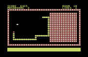 Nerm of Bemer for Commodore 64 - The worm gets longer, and there is less space!