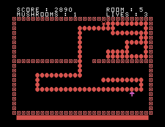 Nerm of Bemer TI-99/4A Screenshot: I'm rapidly running out of room!