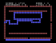 Nerm of Bemer for TI-99/4A - Level complete! The worm exits the room...