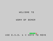 Nerm of Bemer for TI-99/4A - Title screen.