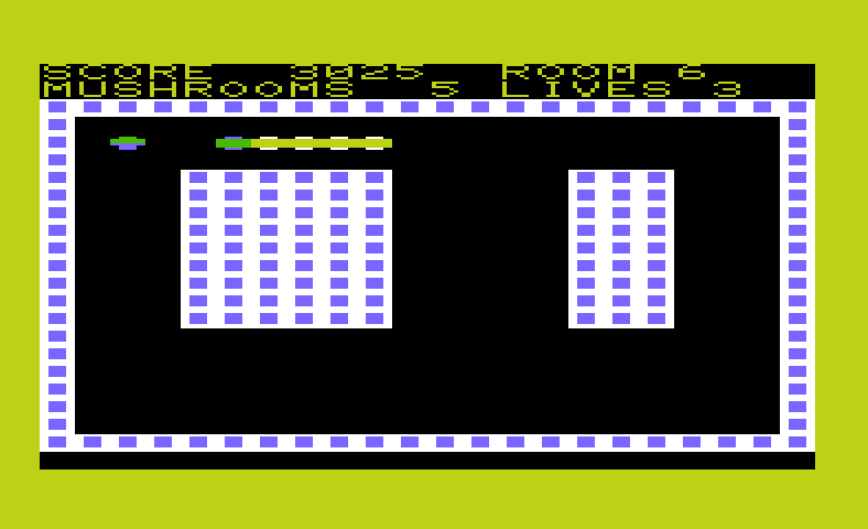 Nerm of Bemer Commodore VIC-20 Screenshot: Room 6 start...