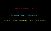 Nerm of Bemer for Commodore VIC-20 - Title screen.