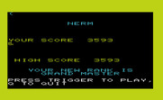 Nerm of Bemer for Commodore VIC-20 - Game over.