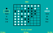 Verso for IBM PC/Compatibles - Attempted an illegal move.