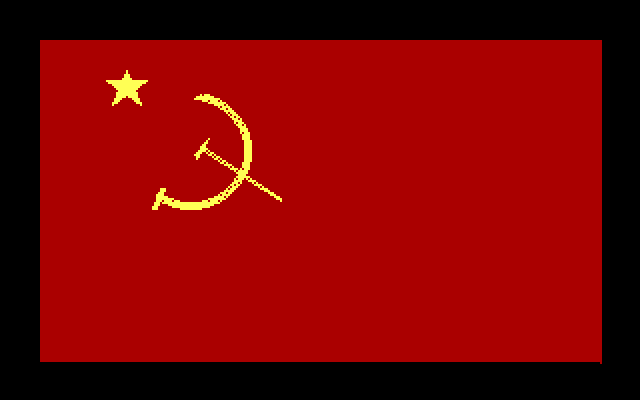 Global Thermonuclear War IBM PC/Compatibles Screenshot: It is now USSR's turn.