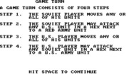 Combat: Conflict Simulation for IBM PC/Compatibles - How to play.