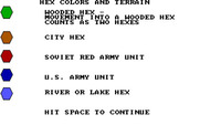 Combat: Conflict Simulation for IBM PC/Compatibles - Start of the instructions.