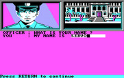 L.A. Crackdown for IBM PC/Compatibles - Sign in please!