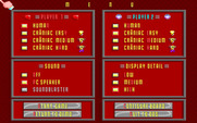 Hexxagon for IBM PC/Compatibles - The main menu.