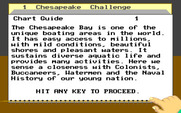 Dolphin Sailing Simulator III for IBM PC/Compatibles - The chart guide.