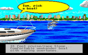 Dolphin Sailing Simulator III for IBM PC/Compatibles - Pick a boat!