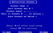 Private Tutor Version 2.00 for IBM PC/Compatibles - Question settings...