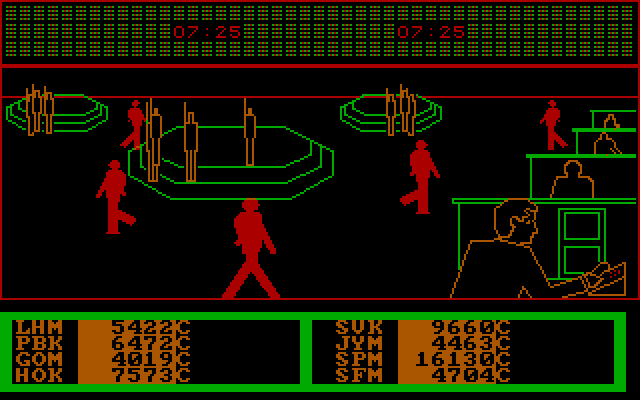 Speculator: A Futures Market Simulator IBM PC/Compatibles Screenshot: My order is placed...