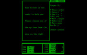 Speculator: A Futures Market Simulator for IBM PC/Compatibles - On the phone with my broker...