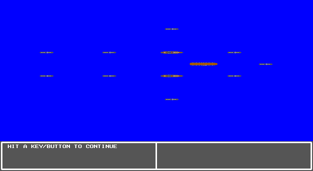 Carrier Strike: South Pacific 1942-44 IBM PC/Compatibles Screenshot: Examining a fleet.