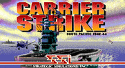 Carrier Strike: South Pacific 1942-44 for IBM PC/Compatibles - Title screen.