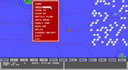 Carrier Strike: South Pacific 1942-44 for IBM PC/Compatibles - One of the in game menus.