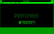 Pentomino for Windows 3.x - Title screen.