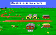 Manfred von Krashenbern's Flying Circus for IBM PC/Compatibles - The main menu.