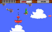 Manfred von Krashenbern's Flying Circus for IBM PC/Compatibles - Heading towards the ground!