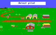 Manfred von Krashenbern's Flying Circus for IBM PC/Compatibles - The main menu.