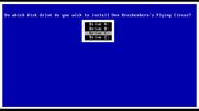 Manfred von Krashenbern's Flying Circus for IBM PC/Compatibles - Install to which drive?