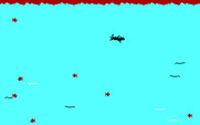Alley Cat for IBM PC/Compatibles - The cat swims in a very large fish bowl.