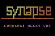 Alley Cat for Atari 8-bit - Loading screen.