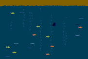 Alley Cat for Atari 8-bit - Catch the fish, if you can!