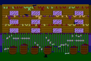 Alley Cat for Atari 8-bit - Game start.