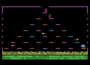 Mr. Cool for Atari 8-bit - Change all of the platforms to pink; but don't get caught!