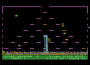 Mr. Cool for Atari 8-bit - One of the springs hit me, so Mr. Cool melts again...