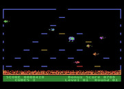 Mr. Cool for Atari 8-bit - Avoid the incoming fireballs!