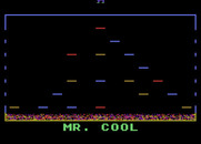 Mr. Cool for Atari 8-bit - Mr. Cool title screen.