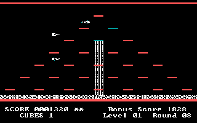 Mr. Cool IBM PC/Compatibles Screenshot: Mr. Cool melts...