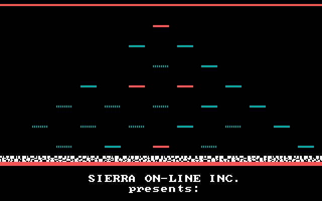 Mr. Cool IBM PC/Compatibles Screenshot: Title screen 1.