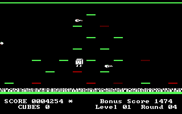 Mr. Cool IBM PC/Compatibles Screenshot: Careful, don't get hit!