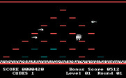 Mr. Cool for IBM PC/Compatibles - Mr. Cool jumps around the board.