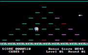 Mr. Cool for IBM PC/Compatibles - Mr. Cool jumps around the board.