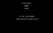 Pig Pen for IBM PC/Compatibles - Title screen and monitor selection.