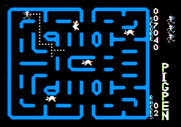Pig Pen for Apple II - Start of round 2.