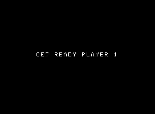 Star Trek: Strategic Operations Simulator ColecoVision Screenshot: Get ready player 1!