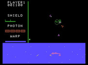 Star Trek: Strategic Operations Simulator for ColecoVision - I'm hit! The screen flashes blue...