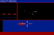 Star Trek: Strategic Operations Simulator for Atari 2600 - Shooting at a mine...