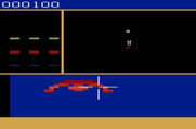 Star Trek: Strategic Operations Simulator for Atari 2600 - Game start; enemy in sight!